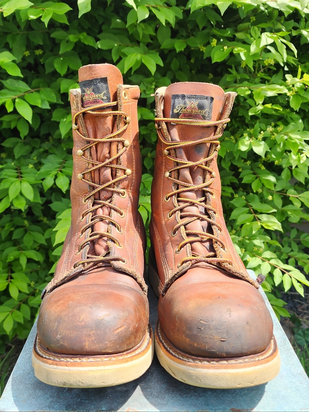 Thorogood Boots Steel Toe 804-4364 Mens Sz 10 D
